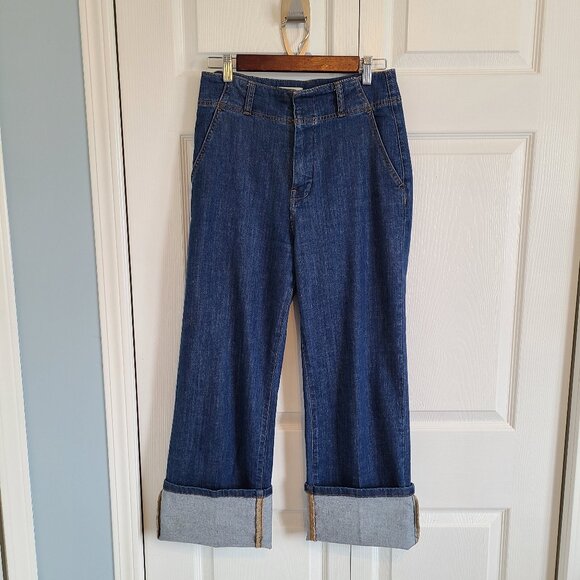 Anthropologie Pilcro wide leg jeans - Picture 1 of 11